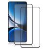 AMORUS 2Pcs For Xiaomi Redmi Turbo 4 5G/Turbo 3 5G Screen Protector Shatterproof Silk Printing Tempered Glass Film