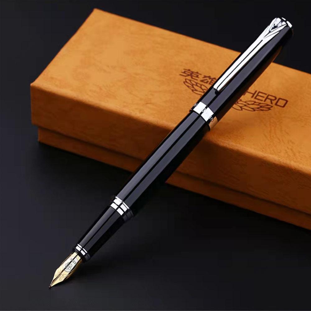 Hero 382 Bent Nib Fountain Pen - Art, Calligraphy, Student & Office Gift