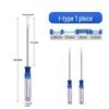 High Strength Phillips & Slotted Screwdriver Set with Non-Slip Magnetic Handle, Chrome Vanadium, High Hardness