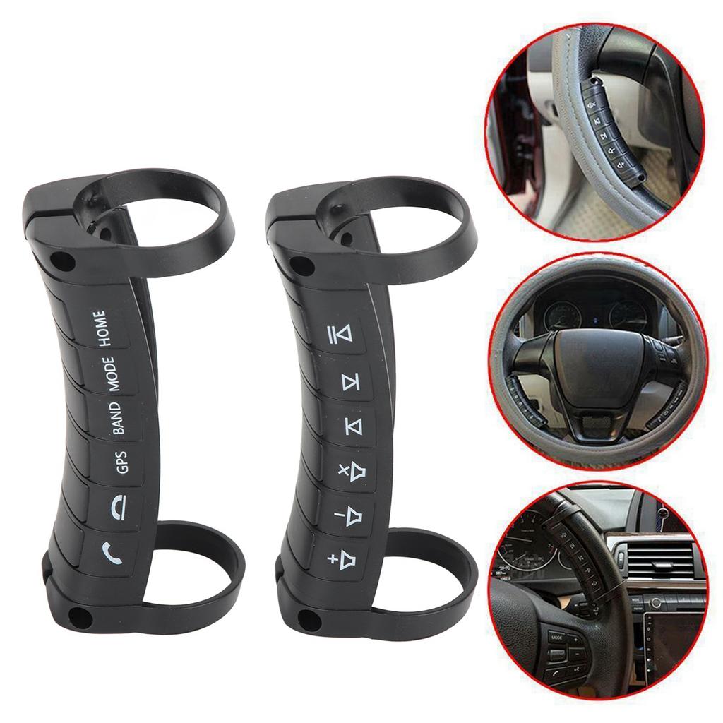 Universal Car Steering Wheel Remote Control Wireless DVD Navigation Buttons Controller