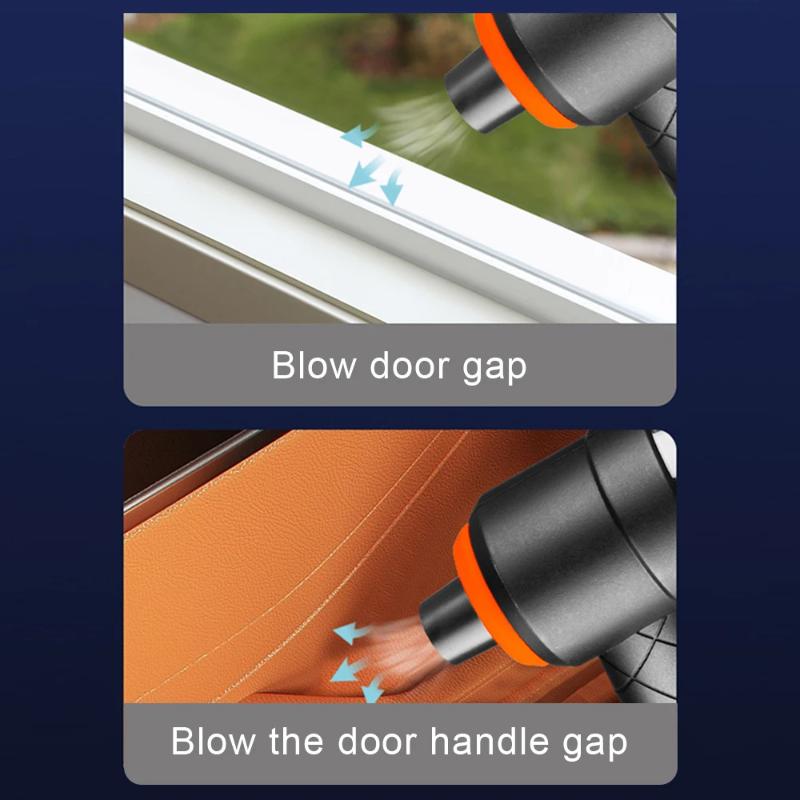 Handheld Cordless Car Vacuum Cleaner Strong Suction Long Battery Life Multiple Nozzles For Car And Home Cleaning
