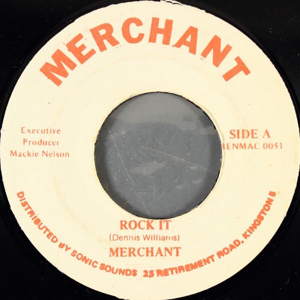 7inch Record MERCHANT  Rock It BENMAC0051 Merchant Jamaica Reggae Ska  Dub Used