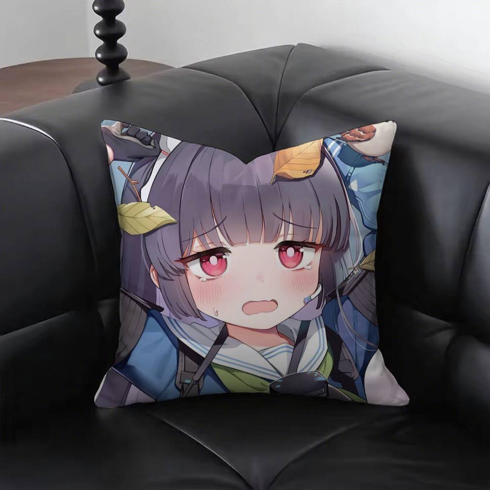 1pc Anime Blue Archive Kasumizawa Miyu Pillow Case Fashion Square Pillowcase Bedroom Sofa Room Ins Decoration Leisure