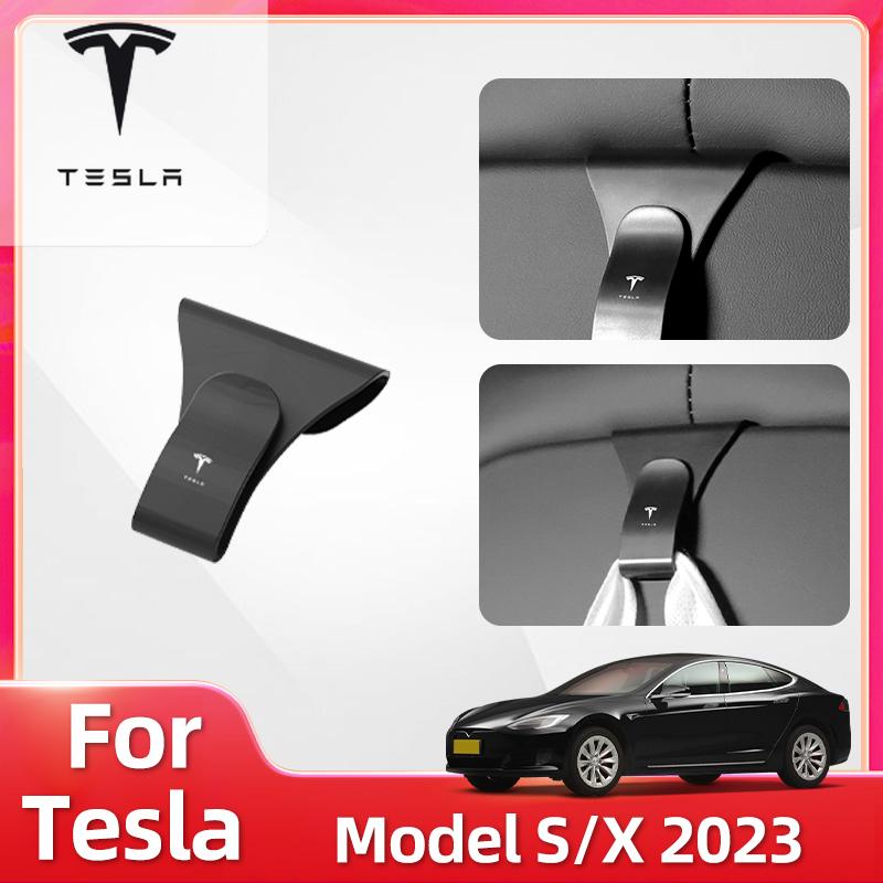 Car Sticker For Tesla Model X Model S 2023 Front Seat Hook Car Concealed Multi Functional Hook Interior Car Accessories Tools Mo