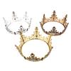 1Pc Metal Crown Cake Topper Gold Color Cake Decorative Topper Wedding Princess Birthday Baby Cake Dessert Decoration Flags