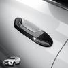 For Hyundai Palisade Manual Button Carbon Fiber ABS Outer Door Handle Cover Trim