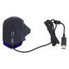Gaming-Maus USB Tragbar Atmendes Licht 4 DPI Einstellbar Ergonomische Computer-Mäuse für PC Laptop