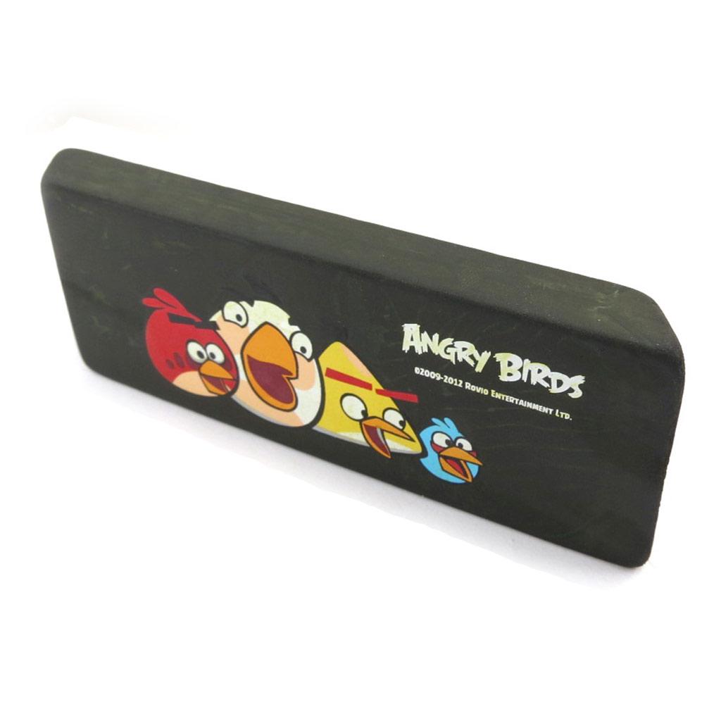 Angry Birds [K0750] - Maxi gomme 'Angry Birds' noir multicolore