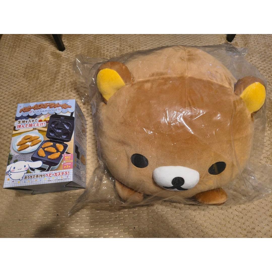 [New] Rilakkuma stuffed animal/Cinnamoroll baby castella maker