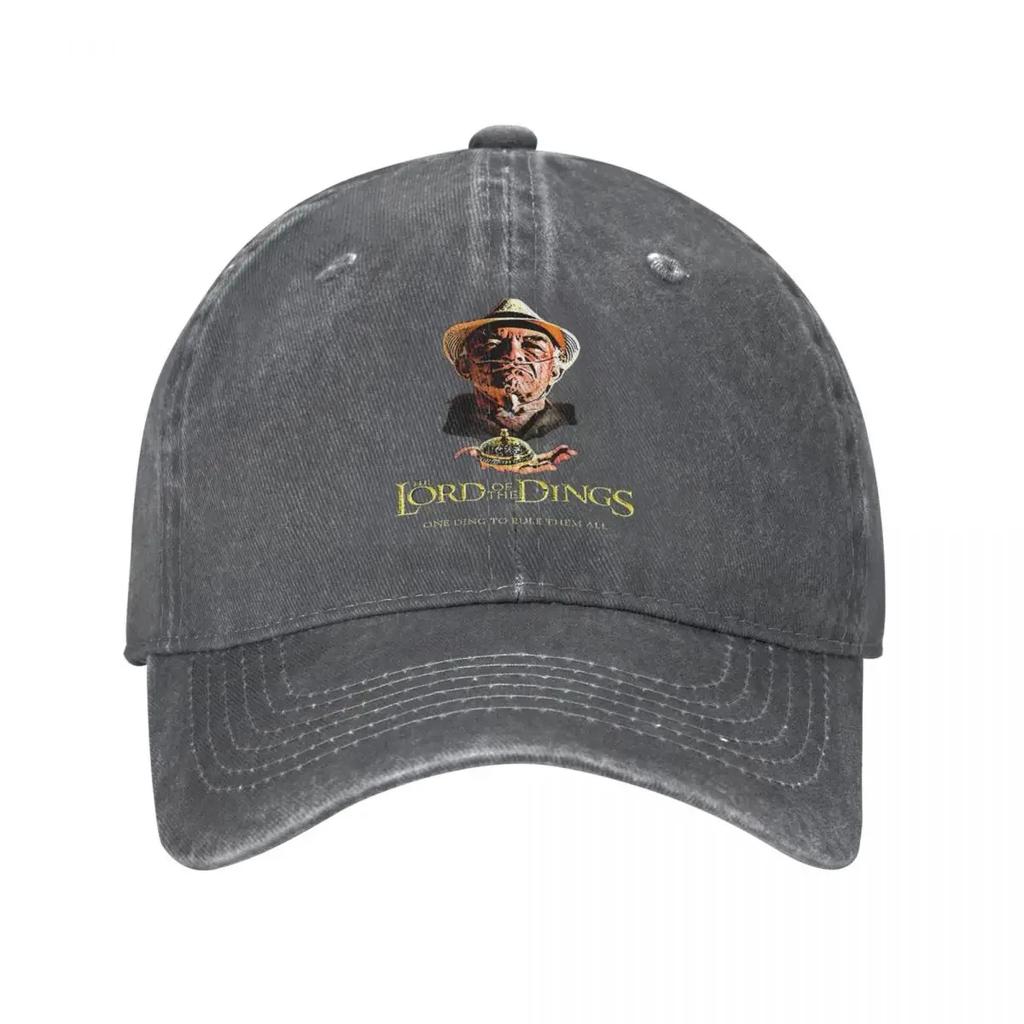 The Dings  Baseball Cap Vintage Distressed Washed Headwear for Men Activities Unstructured Soft Hats Cap