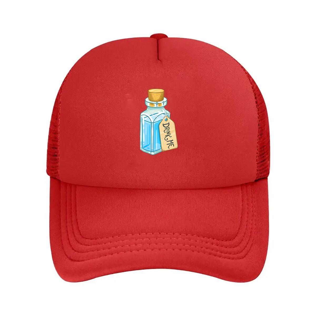 Стикер  Выпей меня  Сетчатая бейсболка One Size