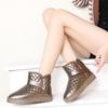 Thick Plush Winter Keep Warm Boots for Women Non-slip Waterproof Snow Boots Woman Flat Heels Warm Cotton Padded Shoes