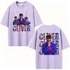 Pop Rock Music Oliver Tree Album Tour Maglietta Unisex Abbigliamento Harajuku Magliette Gotico 100% Cotone Maglietta a Maniche Corte Streetwear
