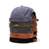 Retro Corduroy Landlord Hat Beanie Hat Men's Women's Spring and Autumn Street Hip-hop Toque Caps