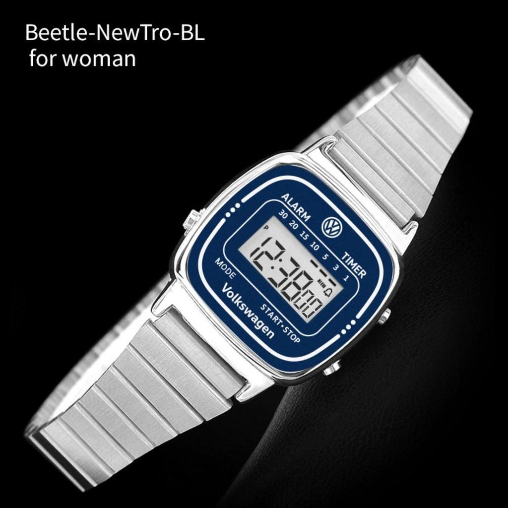 [Volkswagen Watch] Volkswagen Watch Beetle NewTro Digital Watch (10 Colors) for Women