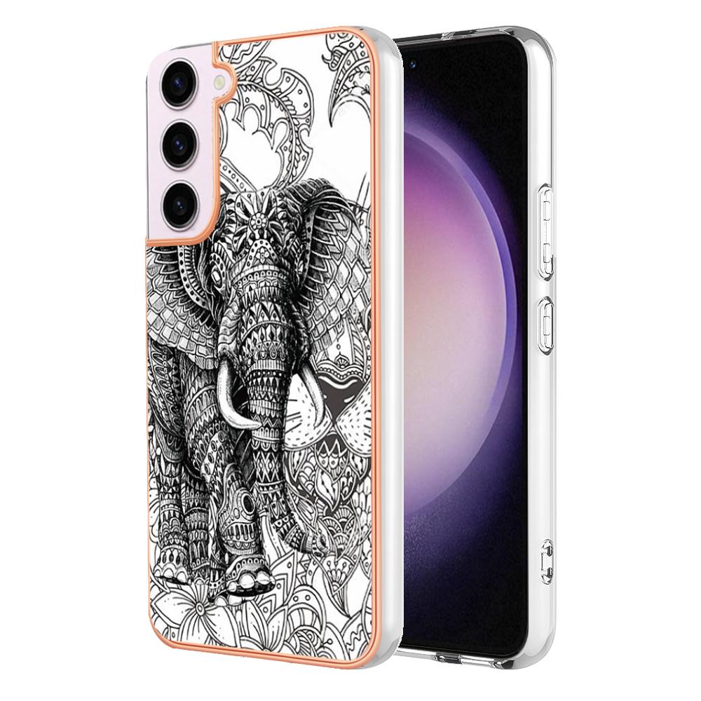 Für Samsung Galaxy S20, S21, S22, S23, A13, A14, M11, M31, M51, Note20... Tiere, Leopard, Bier Musterdrucke In-Mold-Dekoration ultradünne weiche Handyhülle