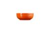 Le Creuset Dish Deep Plate 13cm Orange Heat Resistant Cold Resistant Microwave Oven Dishwasher Safe Oven Plate Heat Resistant Official [Japanese