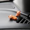 6 Pcs Red Panda Dashboard Decorations, Mini Resin Red Panda for Cute Car Accessories Interior, Rearview Mirror Ornaments Funny Gifts for Women Girl