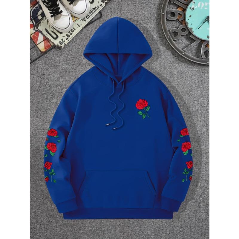 New Winter Casual Women's Loose -Lined Warm Hooded Sweatshirt
