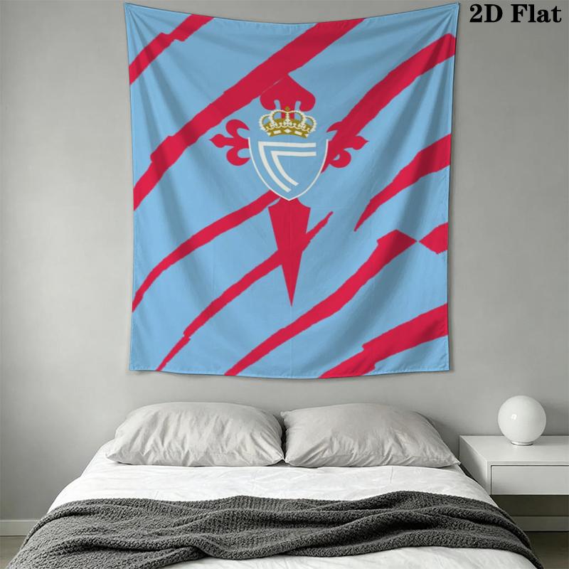 Celta de Vigo Wall Tapestry Aesthetic Wall Hanging Printed Fabric Blanket Decorative Tapestries for Bedroom Living Room Home Decor