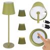 LED-Tischlampe 38,5 cm Kabellos 3 Modi Touch Nachtlicht USB-C