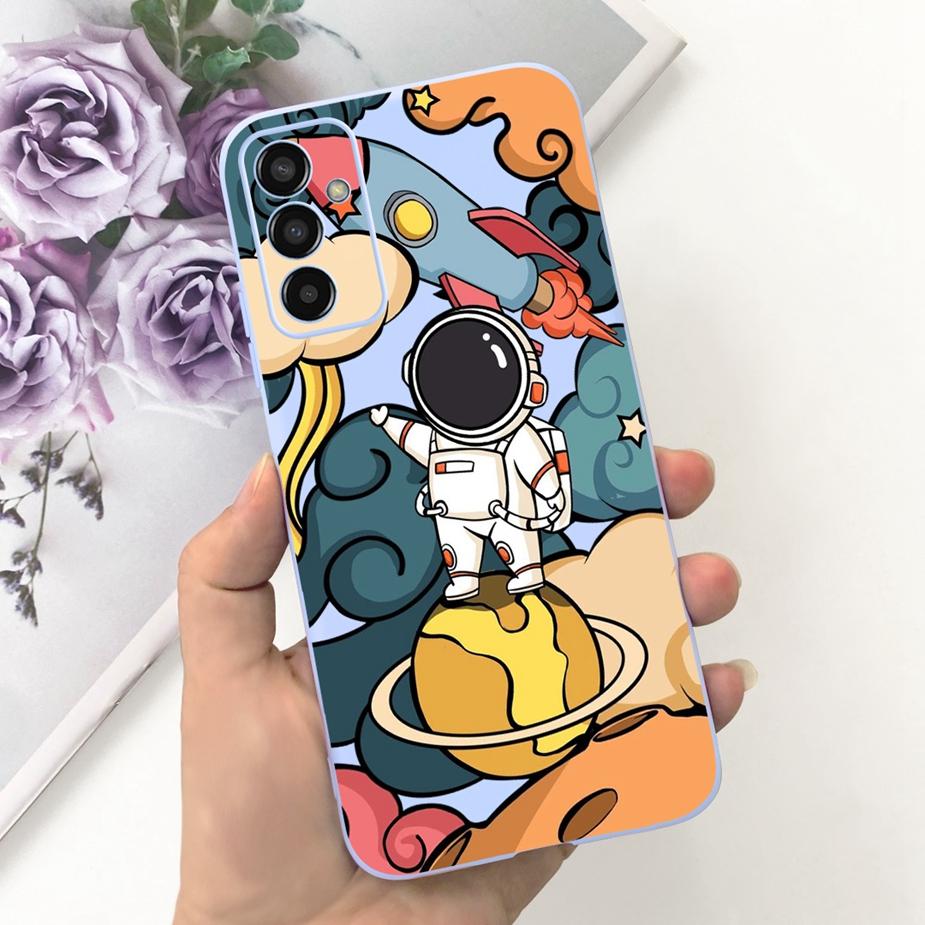 For Samsung Galaxy M13 4G Case SM-M135F New Fashion Cartoon Cover  Soft Silicone Phone Case For Samsung M13 M 23 Galaxy M23 Bags