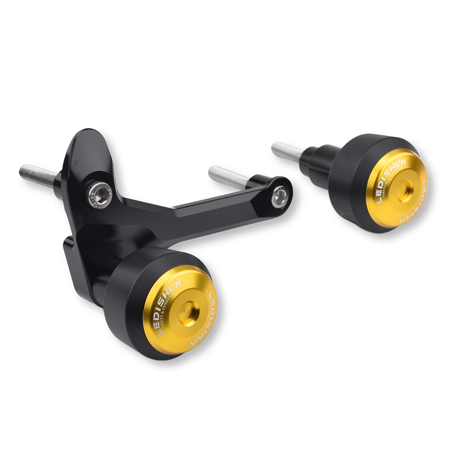 

LEDISHUN Motorcycle Frame Sliders for Honda S1000RR Sliders/Guards (2023-2024) (Gold) золотой