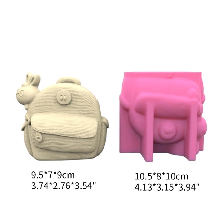 Jewelry Storage Boxes Resin Mold DIY Rabbit Flower Pot Pen Holder Mold Home