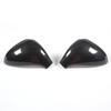 For Peugeot 207 308 2006-2014 ABS Carbon Fiber Style Car Side Door Rearview Mirror Cap Cover Trim Auto Exterior Accessories
