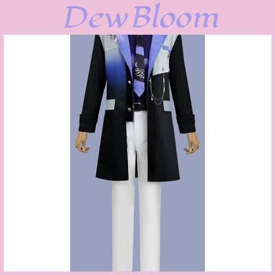 Love And Deepspace Xavier Cosplay Costume With Recycled Fiber Snowy Chenille Fabric For Anime Game Role Play