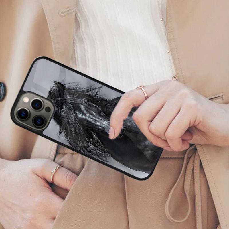 Domineering Cool Horse Magnetic Phone Case For APPLE iPhone 17 Air 16 14 13 12 Pro Max 15 Plus Wireless Charge MagSafe Cover