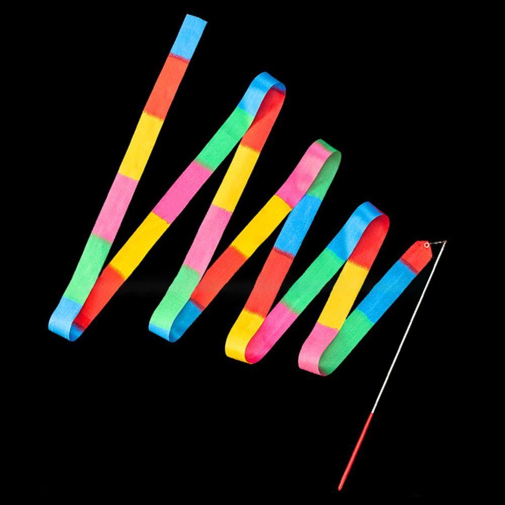 Band für rhythmisches Kunsttraining, bunte Bänder für Turnhallen, Tanzband für Kunstturnen
