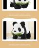 Electric Plush Panda Toy: Walking, Tail-Wagging, Music-Playing Pet for Kids