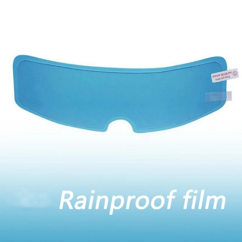 Moto Helmet Anti-fog Film Rainproof Visor Helmet Membrane Universal Motorcycle Electric Bike Helmet Waterproof Anti-fog Goggles