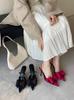 Fashion Pointed Bow Strap Women'S Sandals
