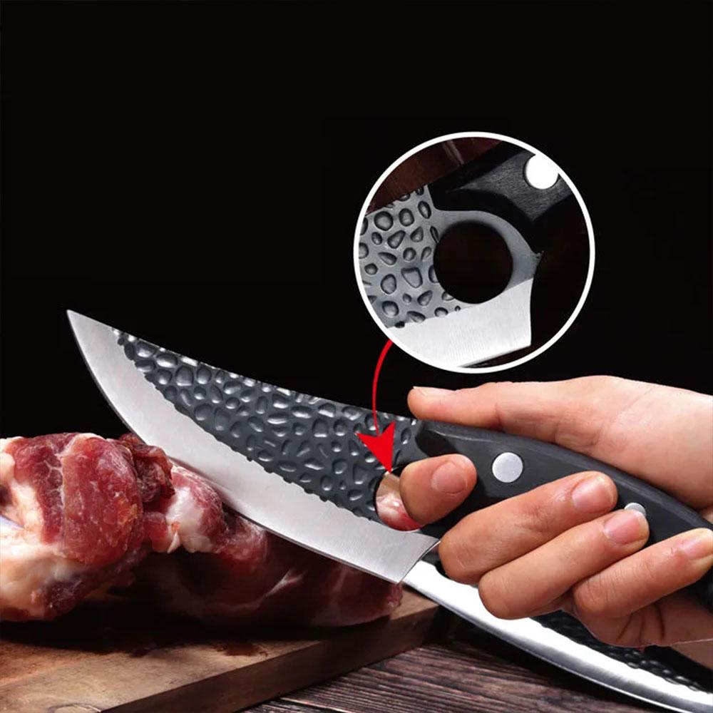 Butcher Boning Knives Cleaver Meat Chopping Vegetables Kitchen Knives Hand Forger Blade Chef Knife Stainless Steel Slicing Knife
