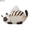 Lovely Cartoon Siamese Kitten Ceramic Tissue Box Coffee Table Desk Decoration Creative Tissue Box Bedside Table Paper Towel Case