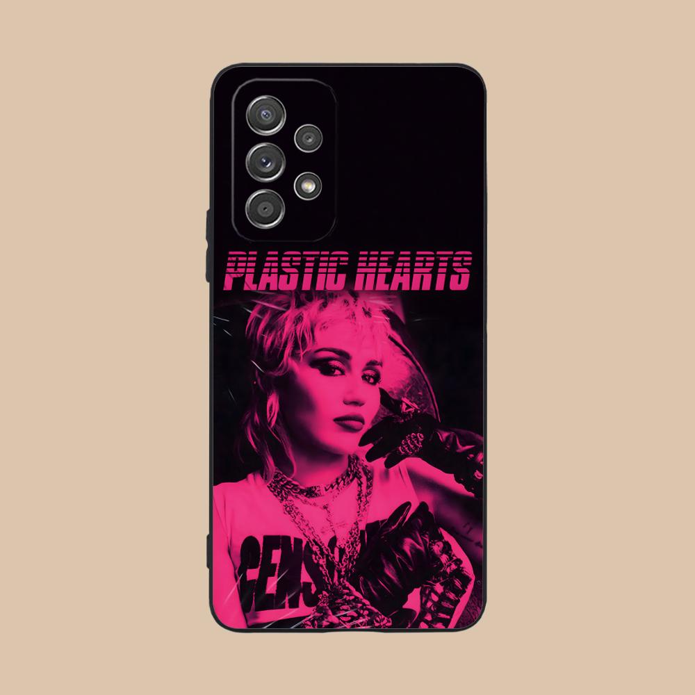 Miley Cyrus Mobile Phone Case for Samsung Galaxy A56 55 54 53 52 51 36 35 34 23 16 15 5G Colorful Cover Smartphone Pretty Cover