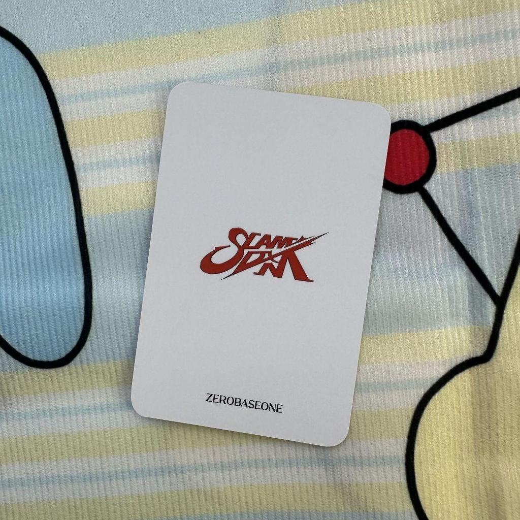 [USED] Korean ZB1 Hanbin Sanok SLAM DUNK Trading Card