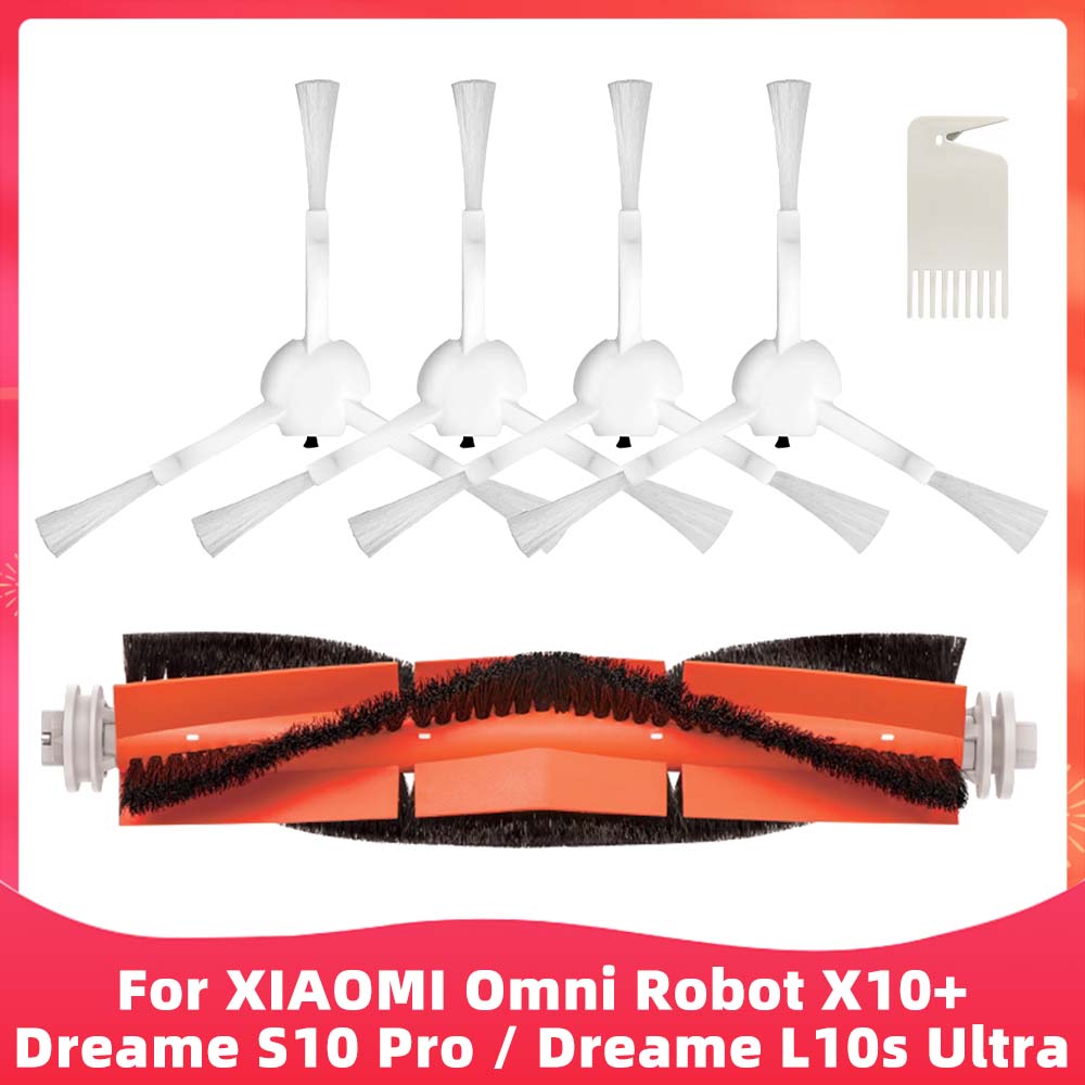 Fit For ( Xiaomi Mijia Omni Robot X10+ / Dreame S10 Pro / Dreame L10s Ultra SE ) Brush Filter Mop Dust Bag Accessory Part