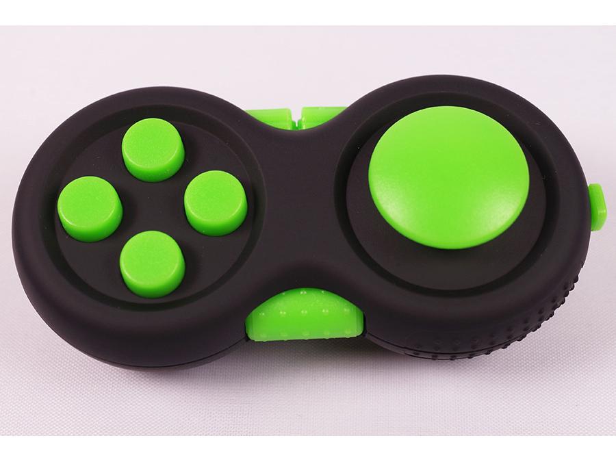 Colorful Handle Fidget Pad Anxiety Relief Cube Toy