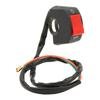Electric Bike Headlight Switch Metal ABS Motorcycle Fog Light Switch for 2.2 to 2.5CM Handlebar