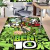 1pc Ben Alien Force Carpet for Playroom Bedroom Living Room Sofa Home Decor,kids Game Area Rug Non-slip Floor Mat Y73022