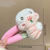 Hairpin New Year Pendant Red Hairband Plush Snake Year Headband Cute New Year Headdress  Prom Props