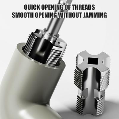 Utensile per filettatura Antiruggine Facile installazione Filettature pulite e precise Fai da te Filettatura manuale Rubinetto per idraulica
