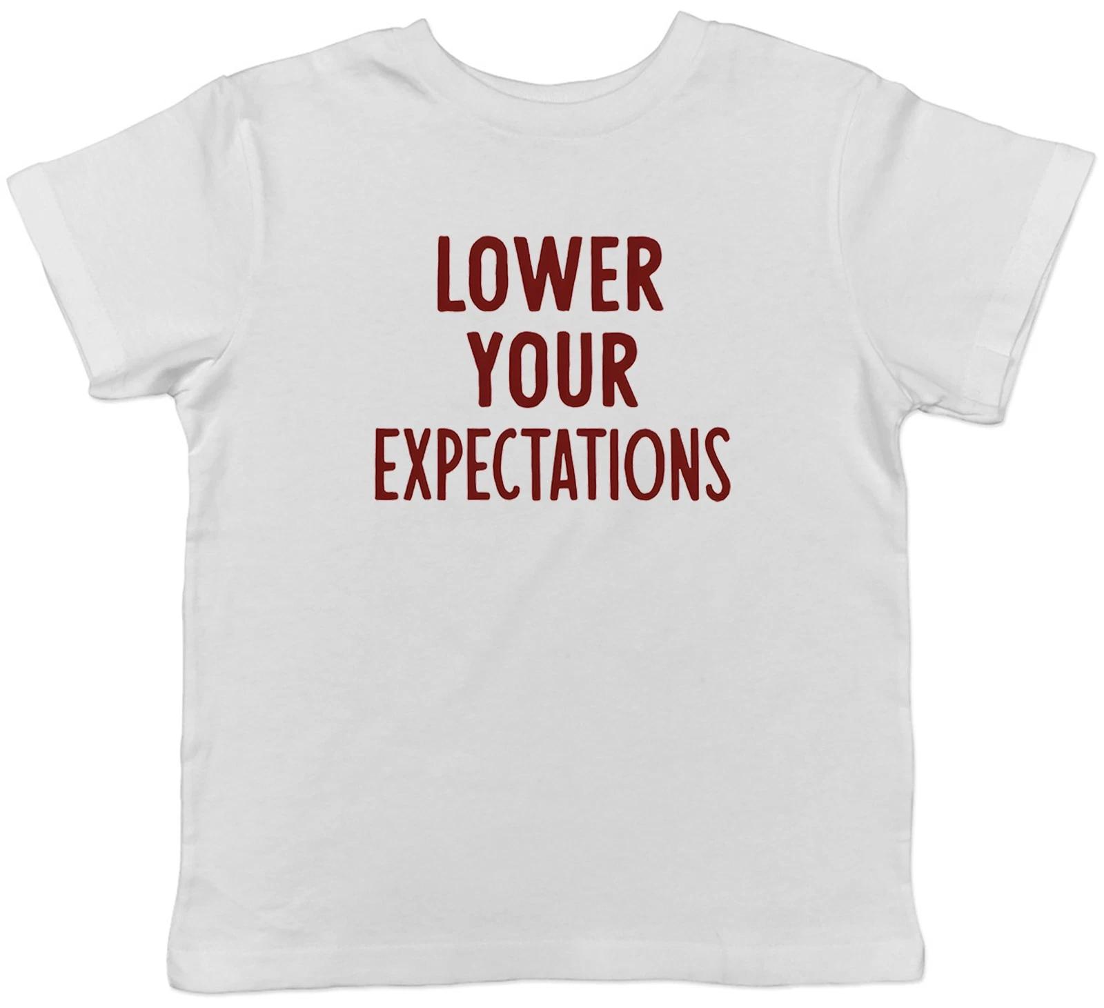 Funny Valentine s Day Lower Your Expectation Kids T-Shirt Boys Girls Gift 100