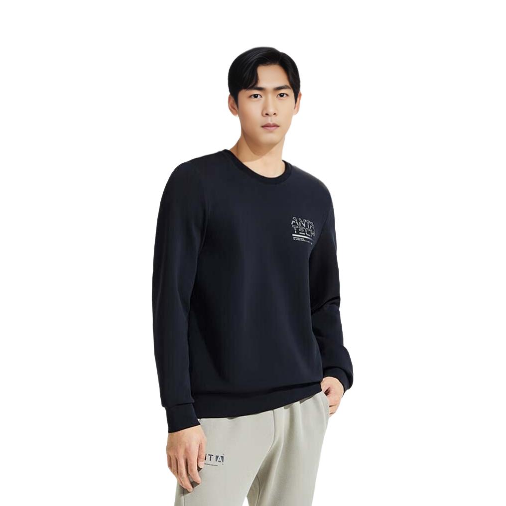 Anta Variety Training Collection Sweatshirt Men's Basic Black 152317725-3
