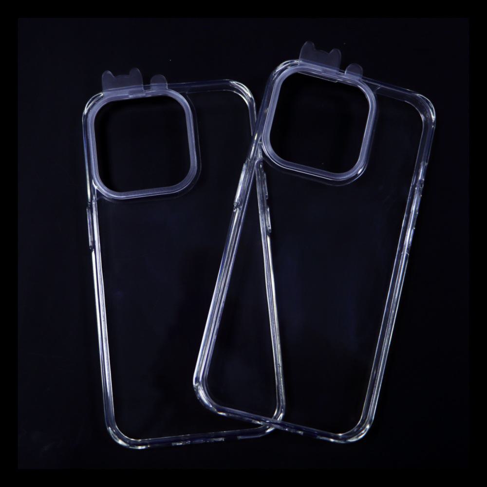 Transparent Hot Airbag iPhone 15ProMax Case with Corner Protection