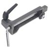 Lathe Tool Holder Base Cast Iron Woodworking Turning Tool Rest Base for 5/8 Inch Small Lathing Machine Lathe Tool Holder Base