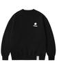 GRAVER [Unisex] White Dot Board Sweatshirt_Black